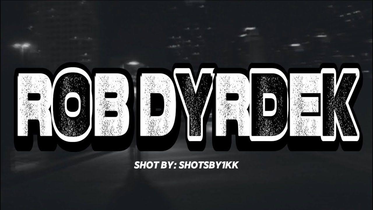 WORST! – ROB DYRDEK (Official Music Video)