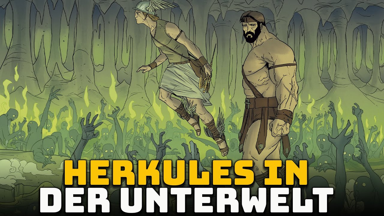 Herkules in der Unterwelt - Die Begegnung mit dem Dreiköpfigen Hund (Kerberos)  #12
