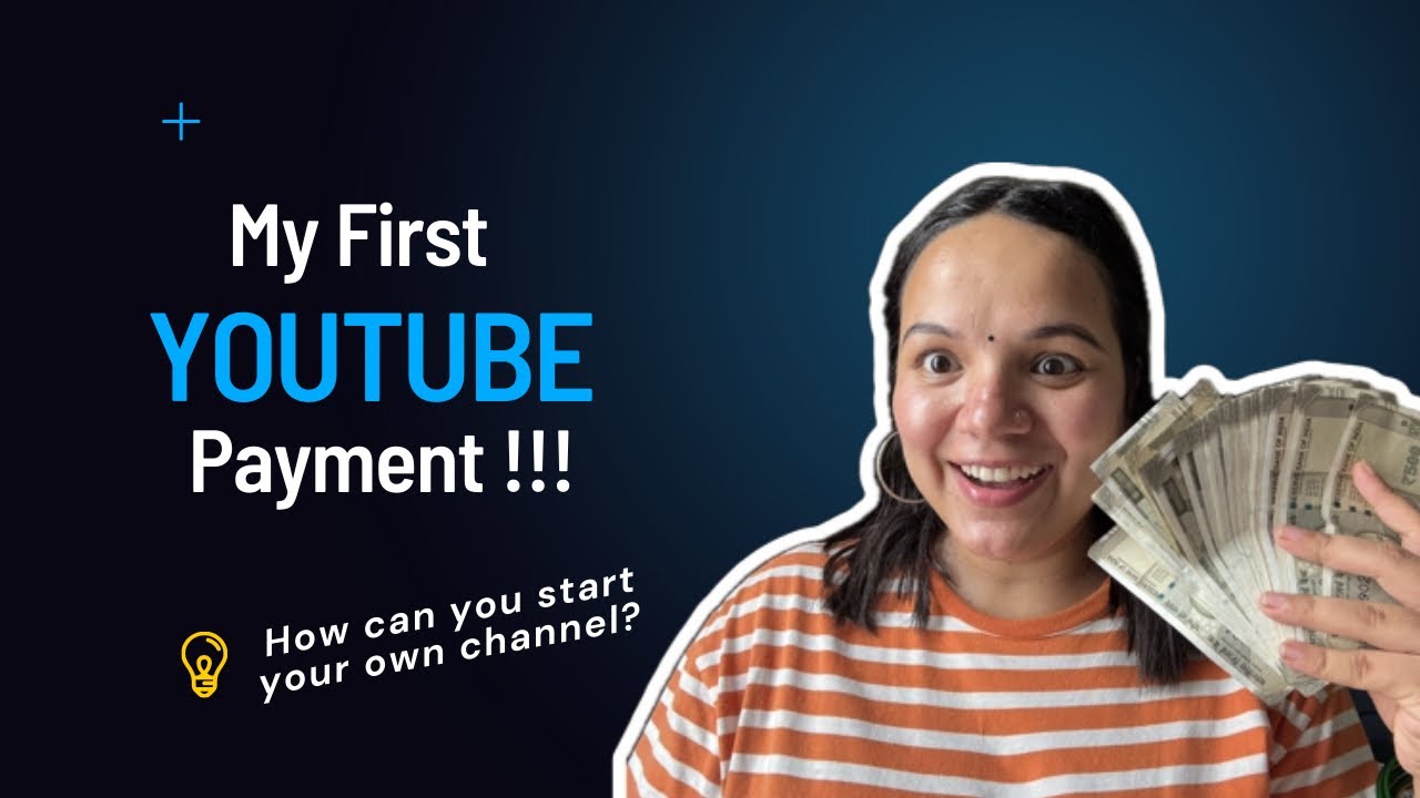 Finally My 1st YOUTUBE PAYMENT received 💵| How much money i got|My Youtube journey|My experience