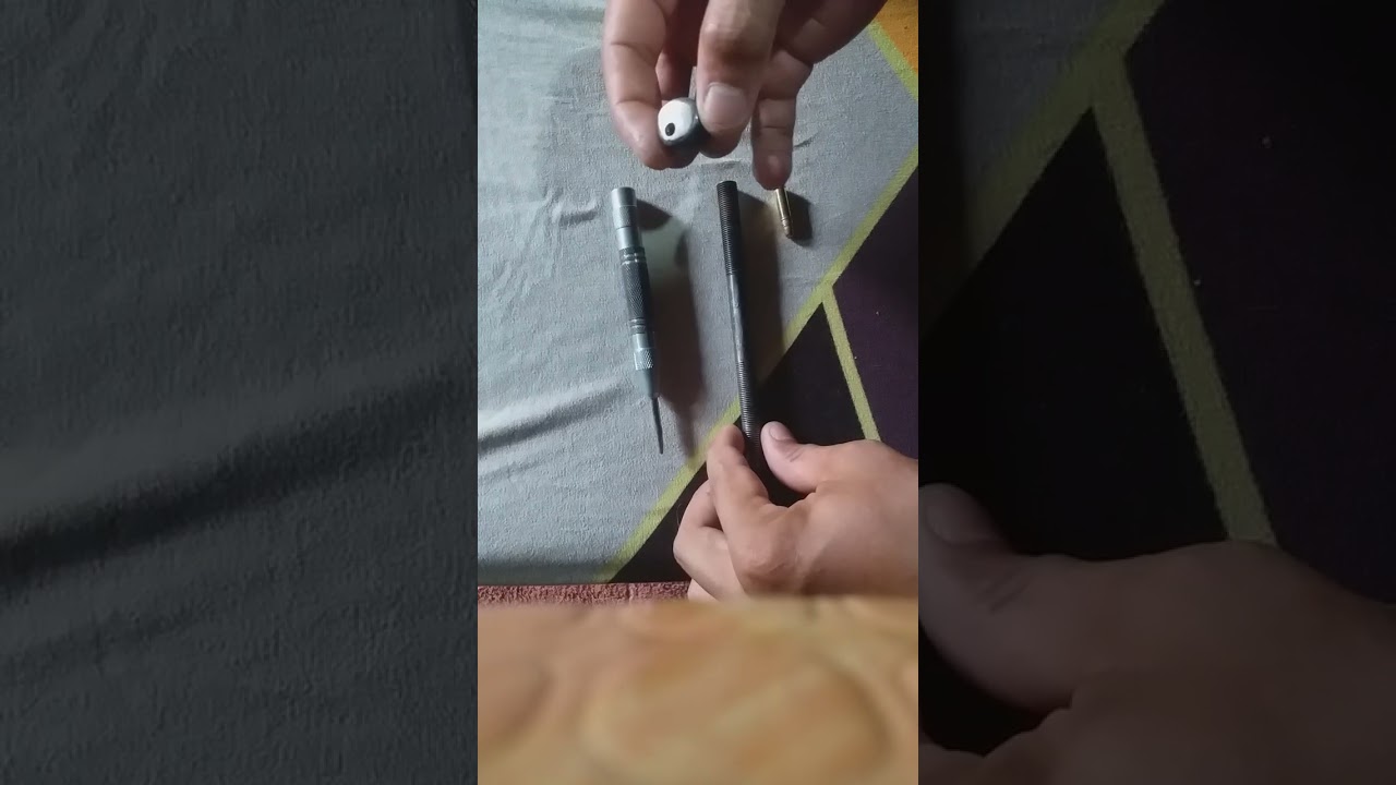Simple homemade gun 22lr/center punch for home defence.