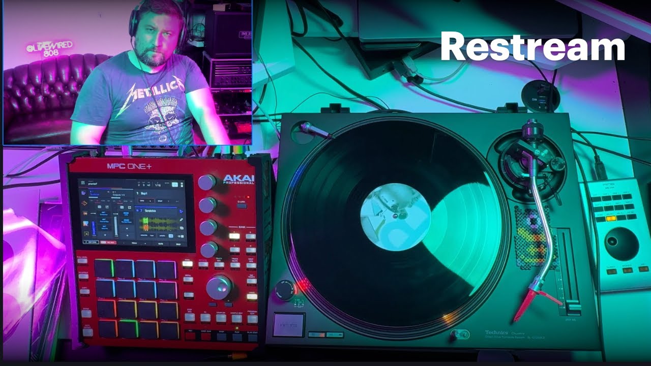 MPC + Vinyl = RAW HIP HOP | Live Boom Bap Beatmaking Session 🔥