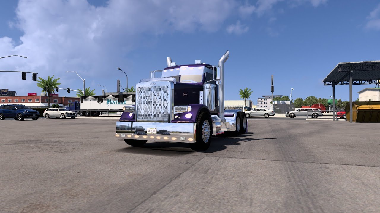 Carrying 25 tons of  gravel Cross map , 18 speed, Engine: 