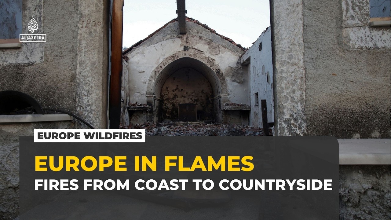 From Croatia to Belgium: Europe Struggles with Unprecedented Fires