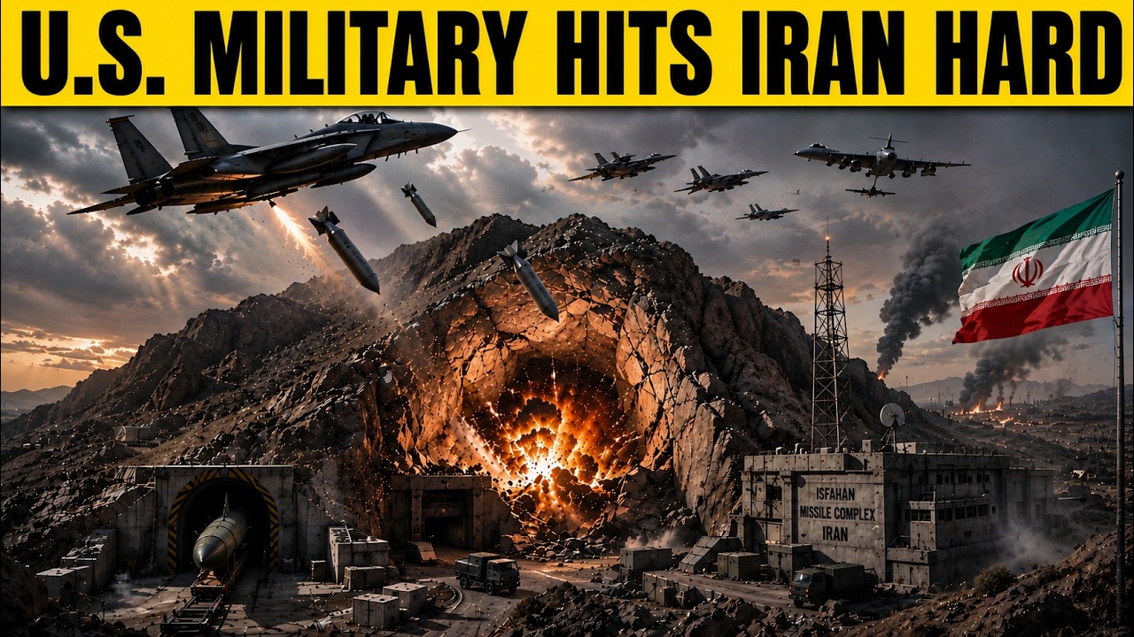 U.S. Military Just Dropped A Devastating Bunker Buster Bomb on Iran