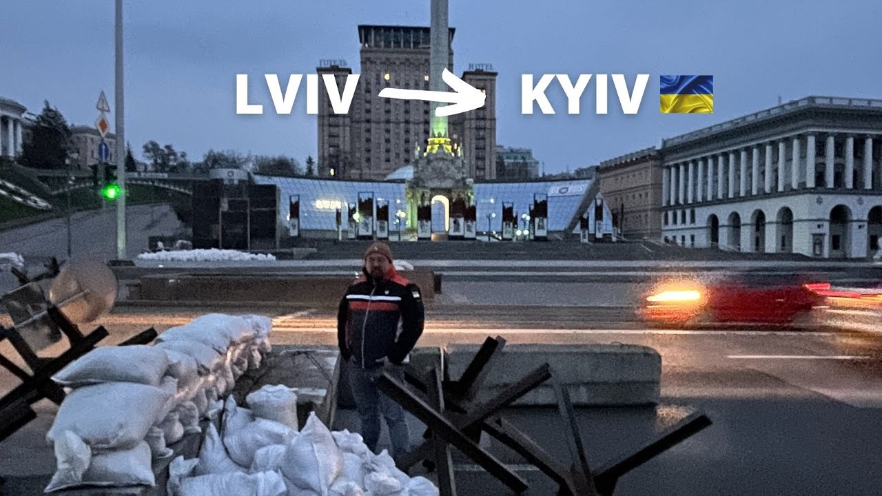DRIVING HOME TO KYIV 🇺🇦 (During War with Russia)