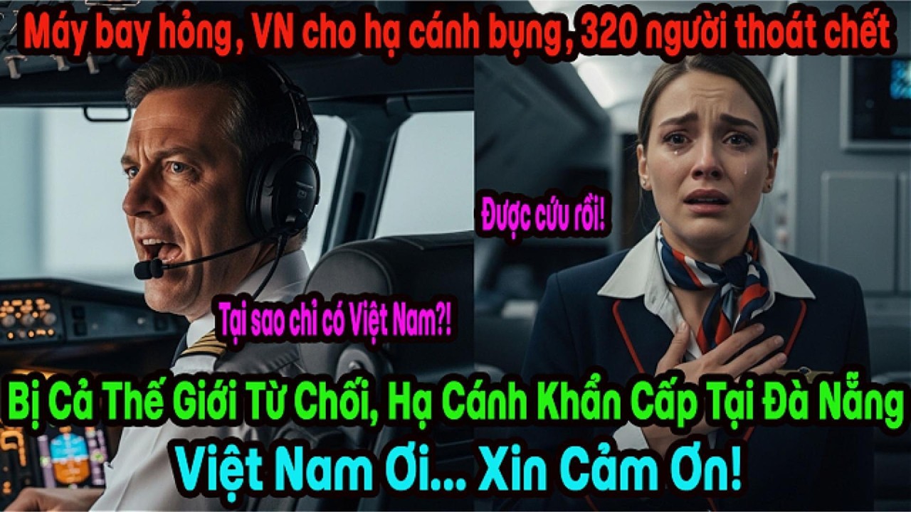 Cả Thế Giới Từ Chối, Chỉ Đà Nẵng Giải Cứu Phi Cơ Bị Sét Đánh. Lý Do Phi Hành Đoàn Phần Lan Bật Khóc.