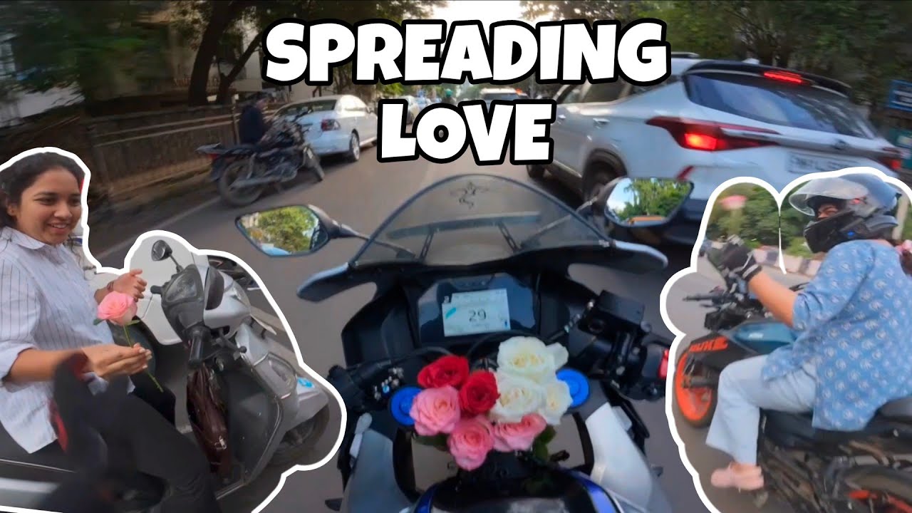 Giving Roses to Strangers | Spreading Love on the Streets 🌹
