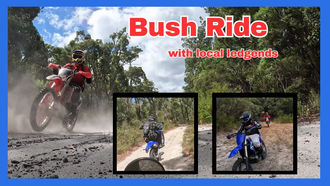 Another ride in the bush with mates.