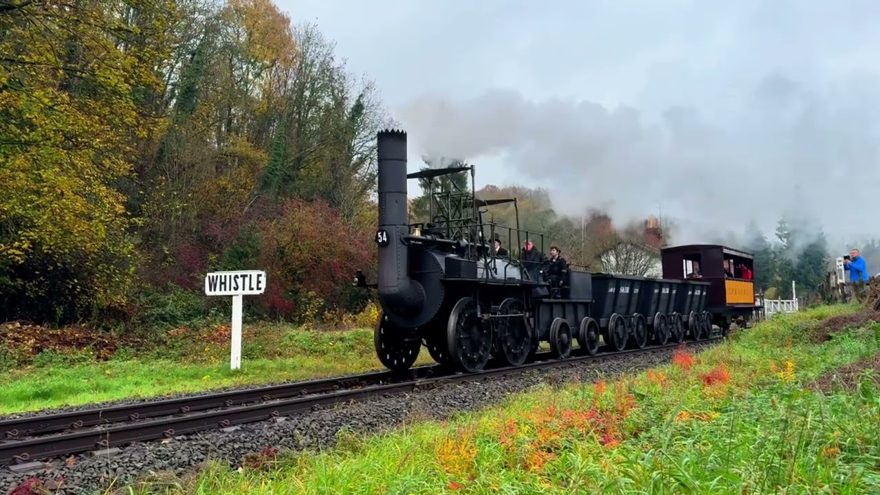 Locomotion No 1 NYMR Pickering Yorkshire