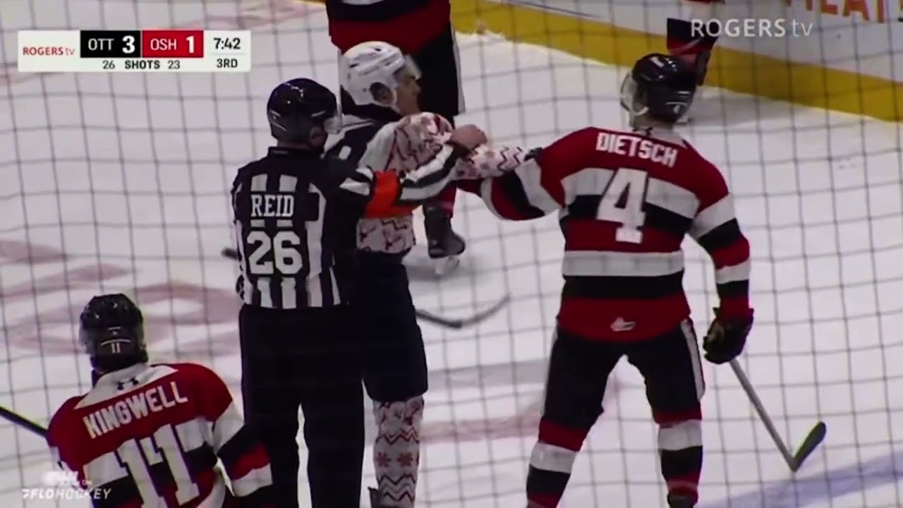 OHL Fights & heated moments 12/12/25