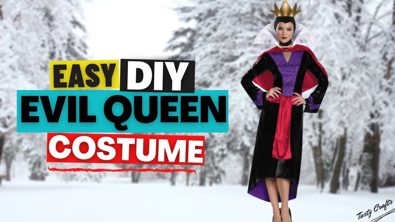Evil Queen DIY Costume 2020 | Once Upon A Time | Snow White