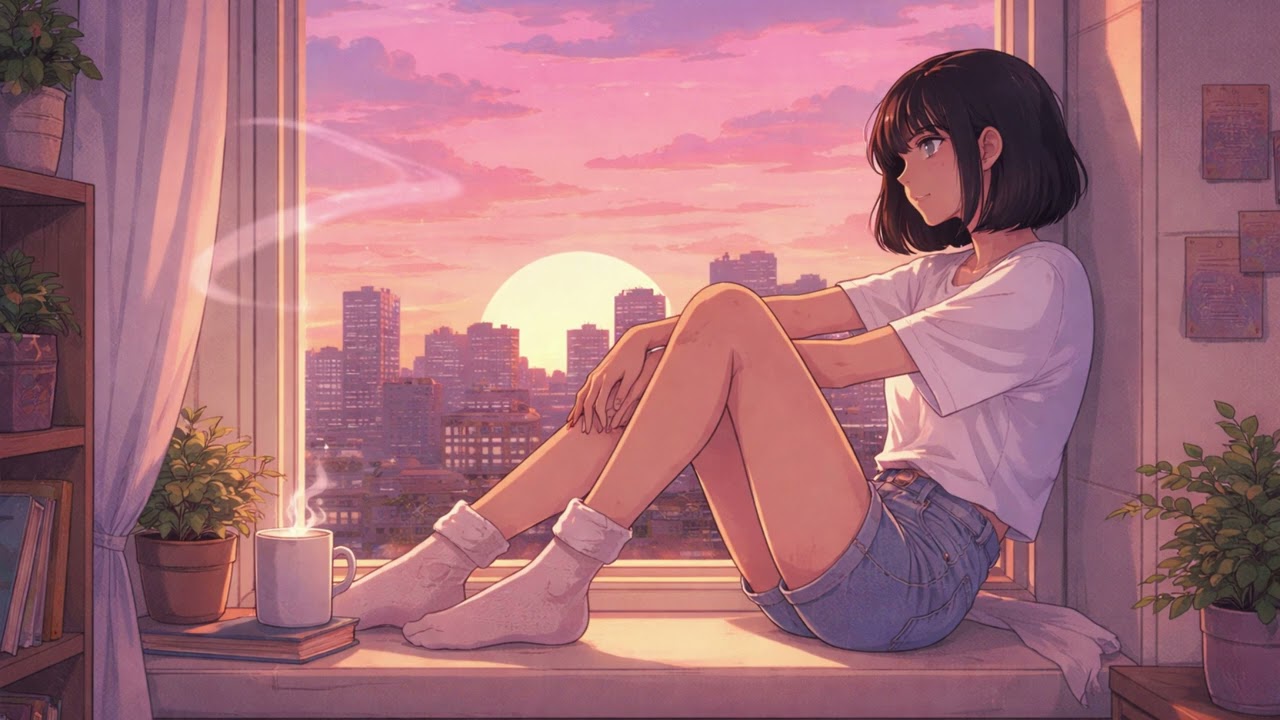 Lo-Fi🎧chill 夕暮れの余白 Sleep|Relax|Study|cozy