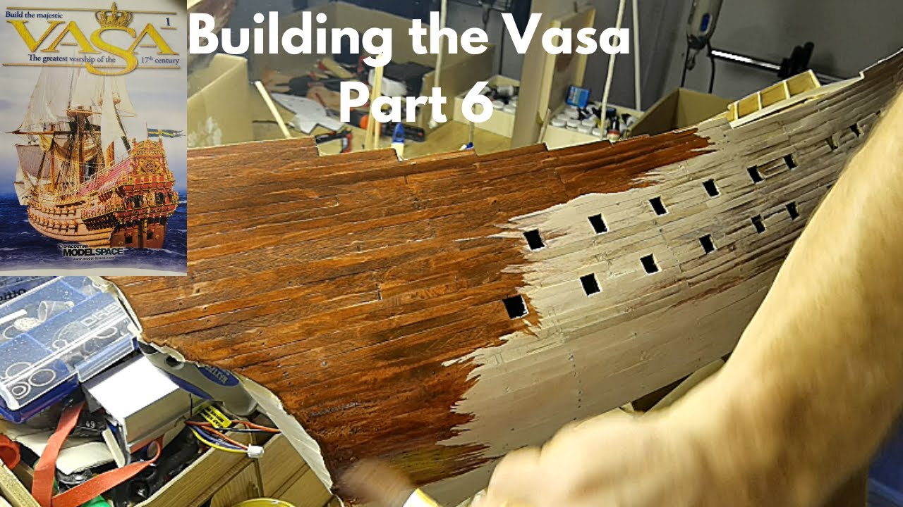 How to Varnish your Model Ship - Part 6 The Vasa Model | Eggsters Model Builds