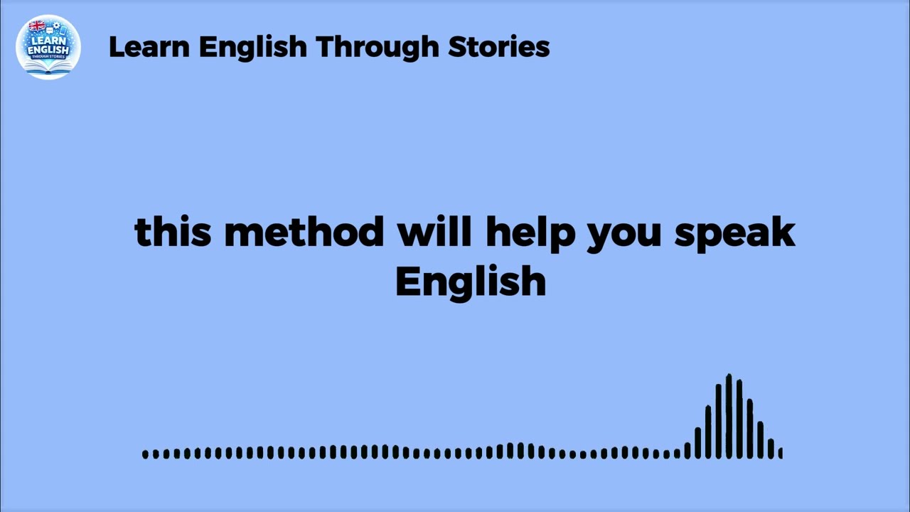 Speak English Confidently FAST | Shadowing English Story