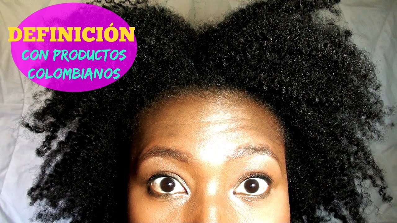 DEFINICI&Oacute;N CON PRODUCTOS COLOMBIANOS/ CABELLO AFRO 4C &hearts; - Yudis