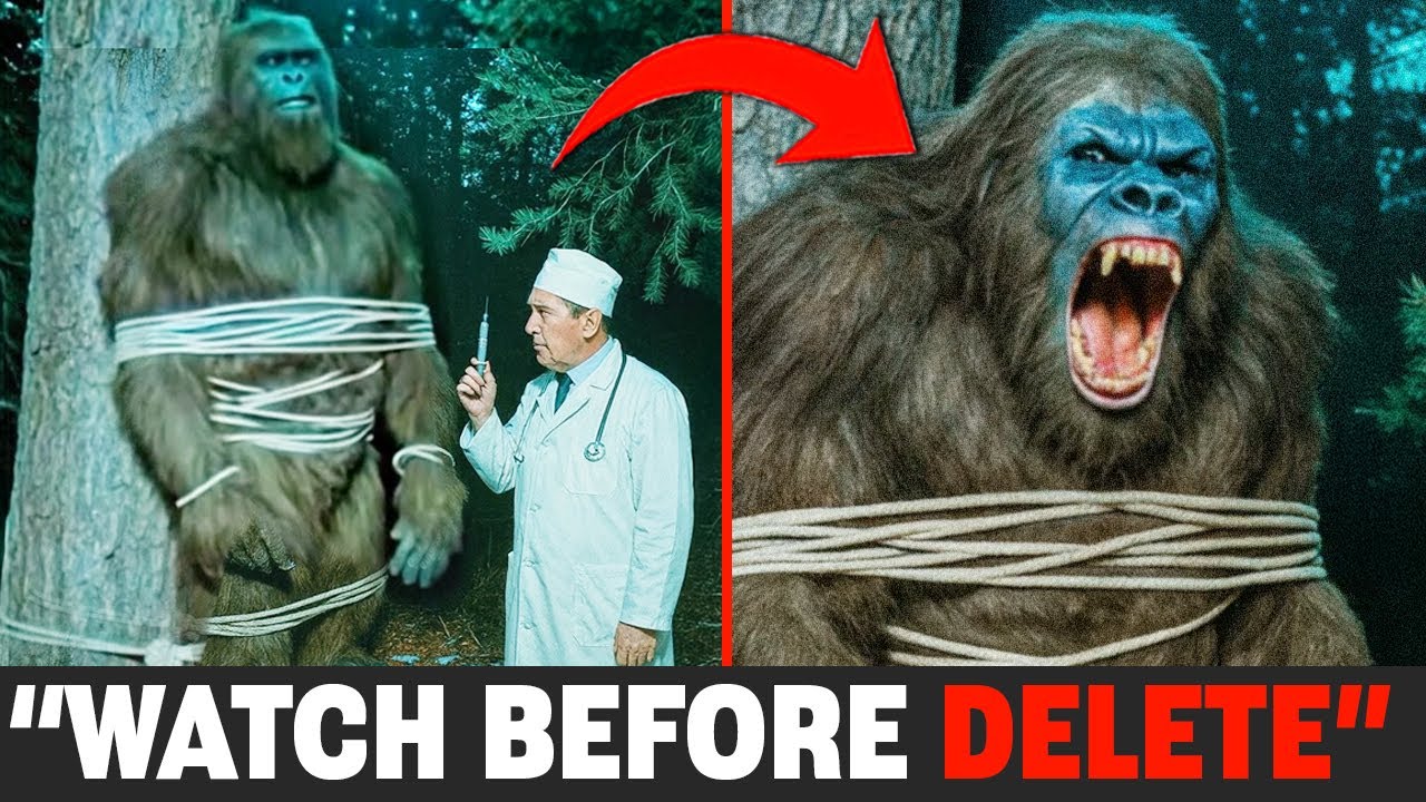 Scientists SHOCK: REAL Camera Captures Finally Solve Bigfoot Mystery, Caught on Camera