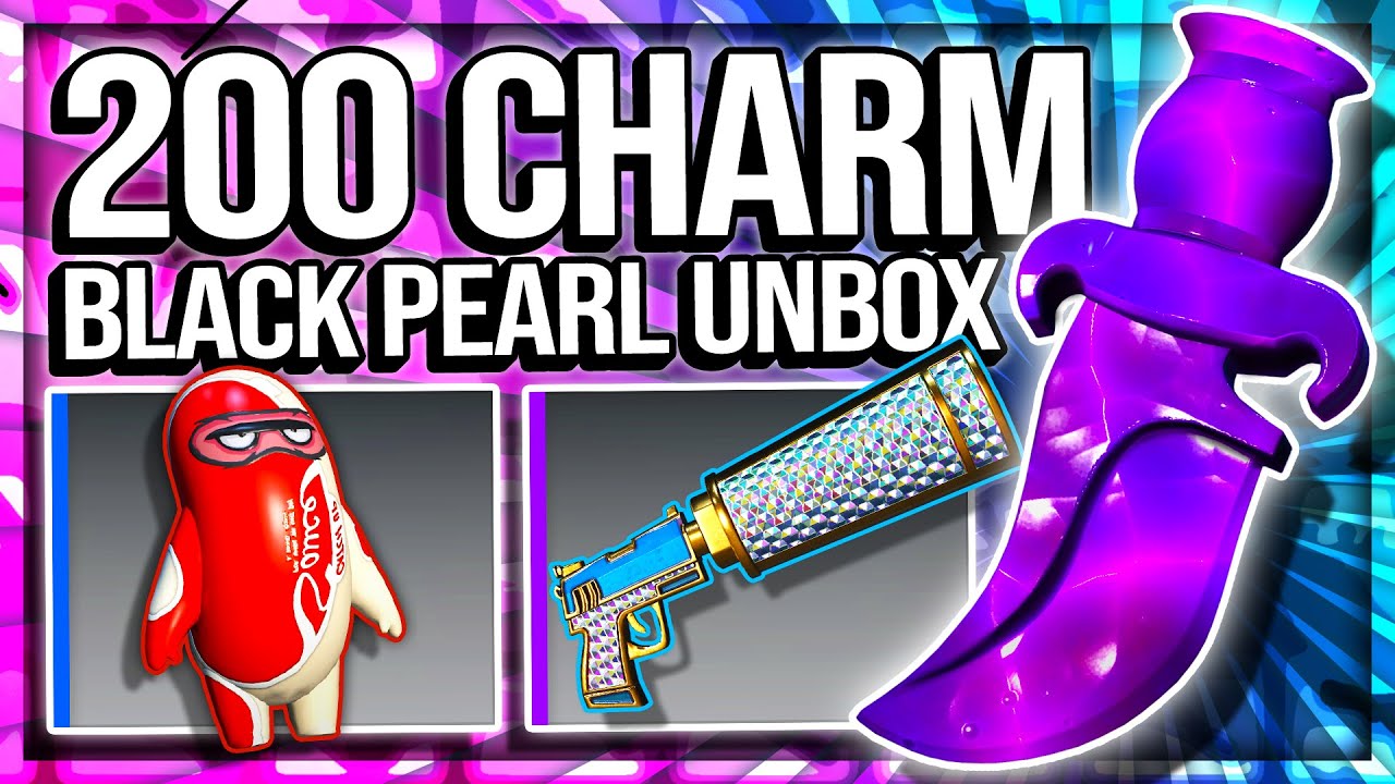 CS2 BLACK PEARL CHARM UNBOXING (200 CHARM OPENING)