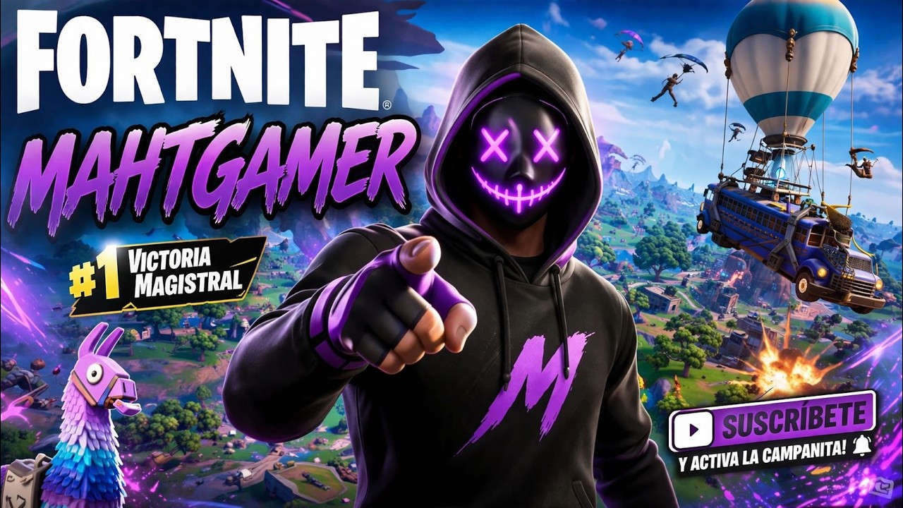 Fortnite con MahtGamer