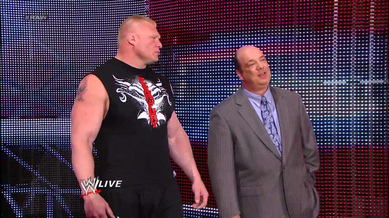 Трипл Эйч и Брок Леснар встретятся лицом к лицу: Raw, 13 мая 2013 г.