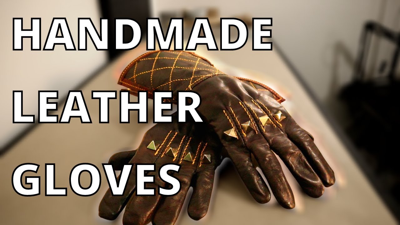 Gloves fit for a Witcher | Cosplay leatherwork