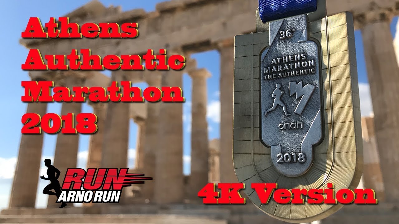 Athens Authentic Marathon 2018 4K Version