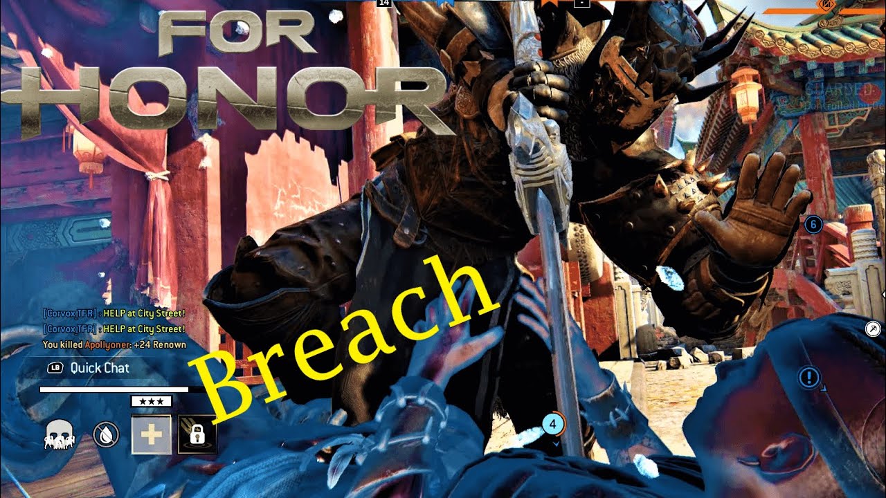 For Honor - Breach Gameplay / Warden (No Commentary)