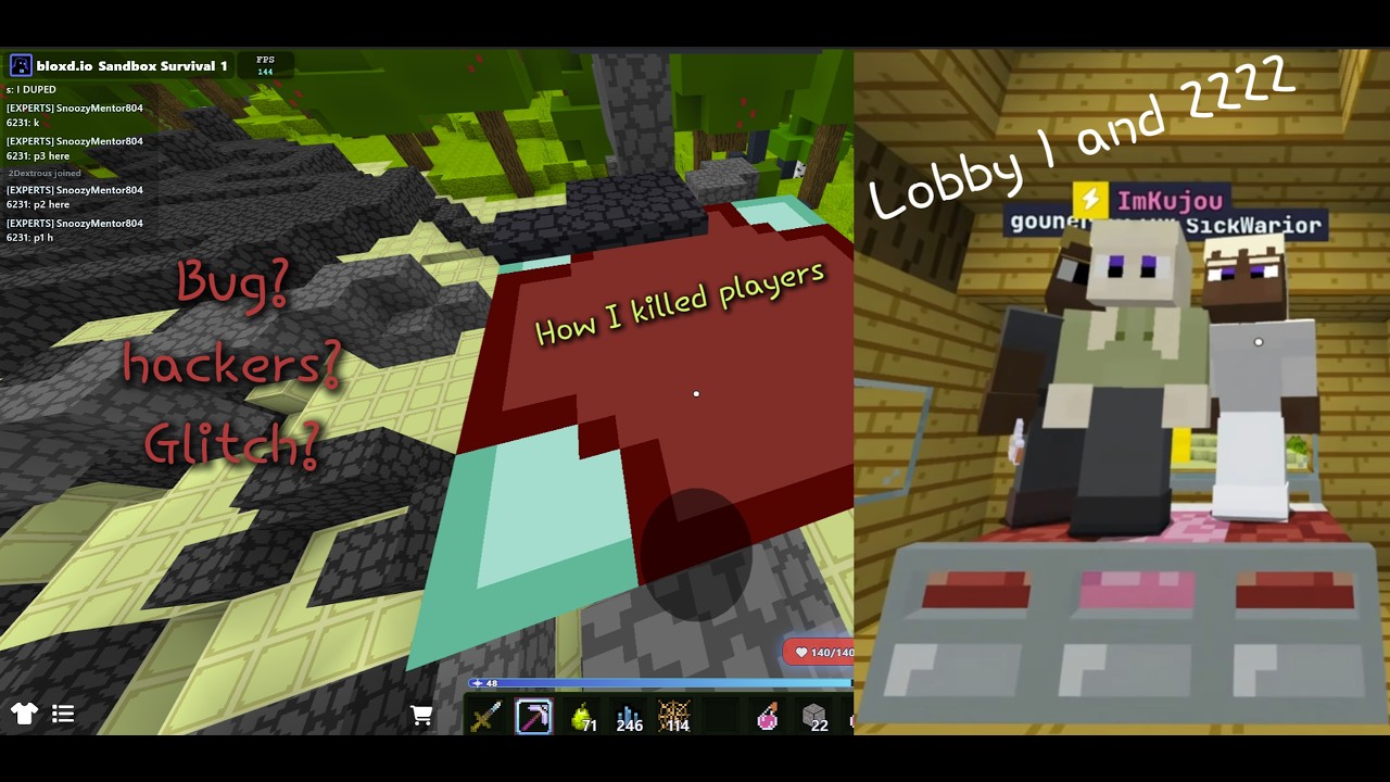 [Episode 6] Players cant kill me! (Bloxd io Lobby 1 )