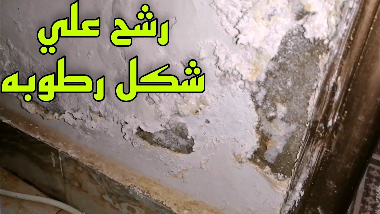 طريقه اصلاح رشح علي شكل رطوبه🤔 في حاله ظهور الرطوبه بهذا الشكل عليك القلق