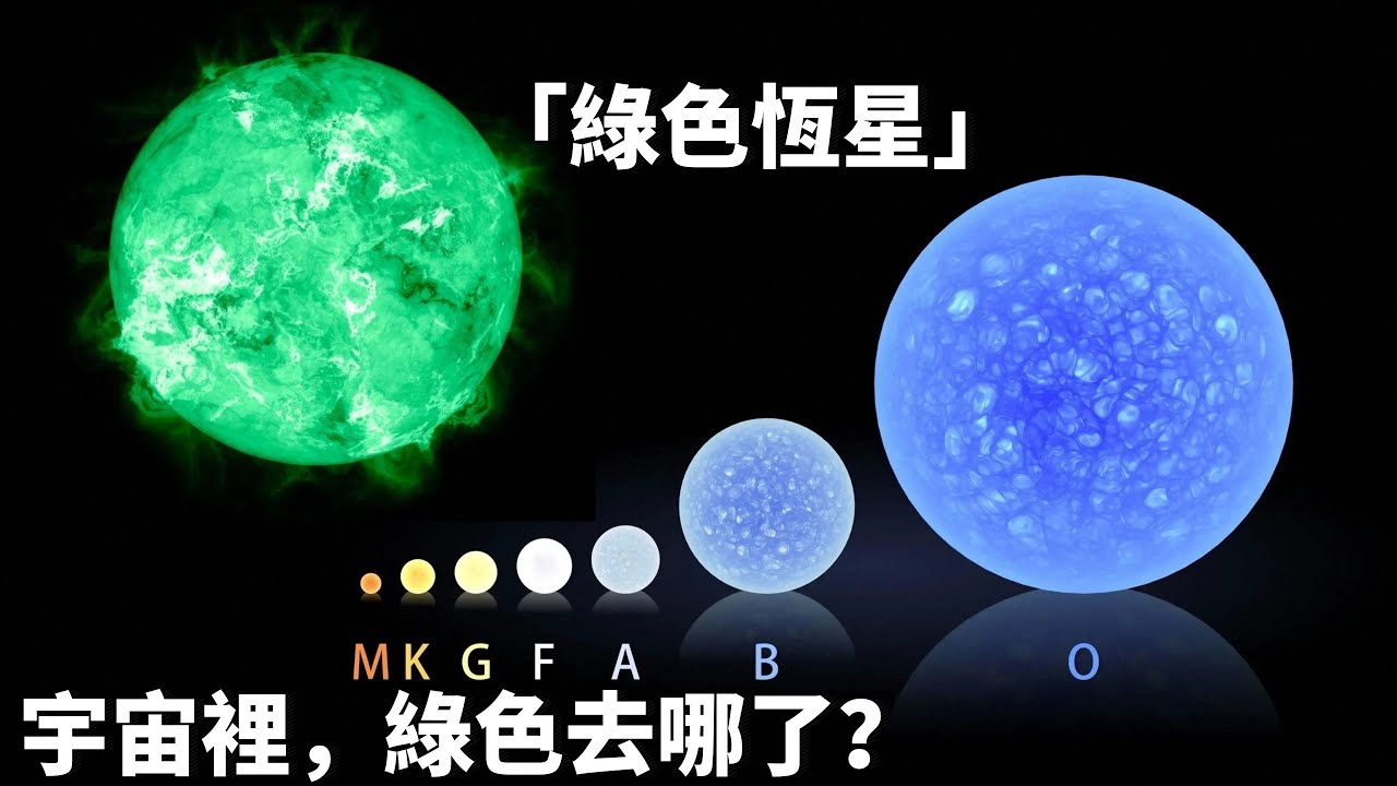 为什么宇宙中几乎没有&ldquo;绿色恒星&rdquo;？恒星真的会发出绿光吗？