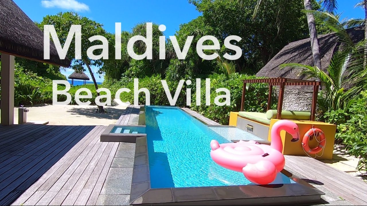 Four Seasons Landaa Giraavaru Beach Villa tour