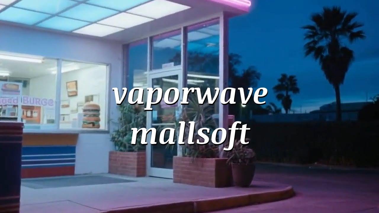 Plastic Palm Evening Vaporwave Mallsoft Music 80s Chill  8 hours  Nostalgic VHS Echo