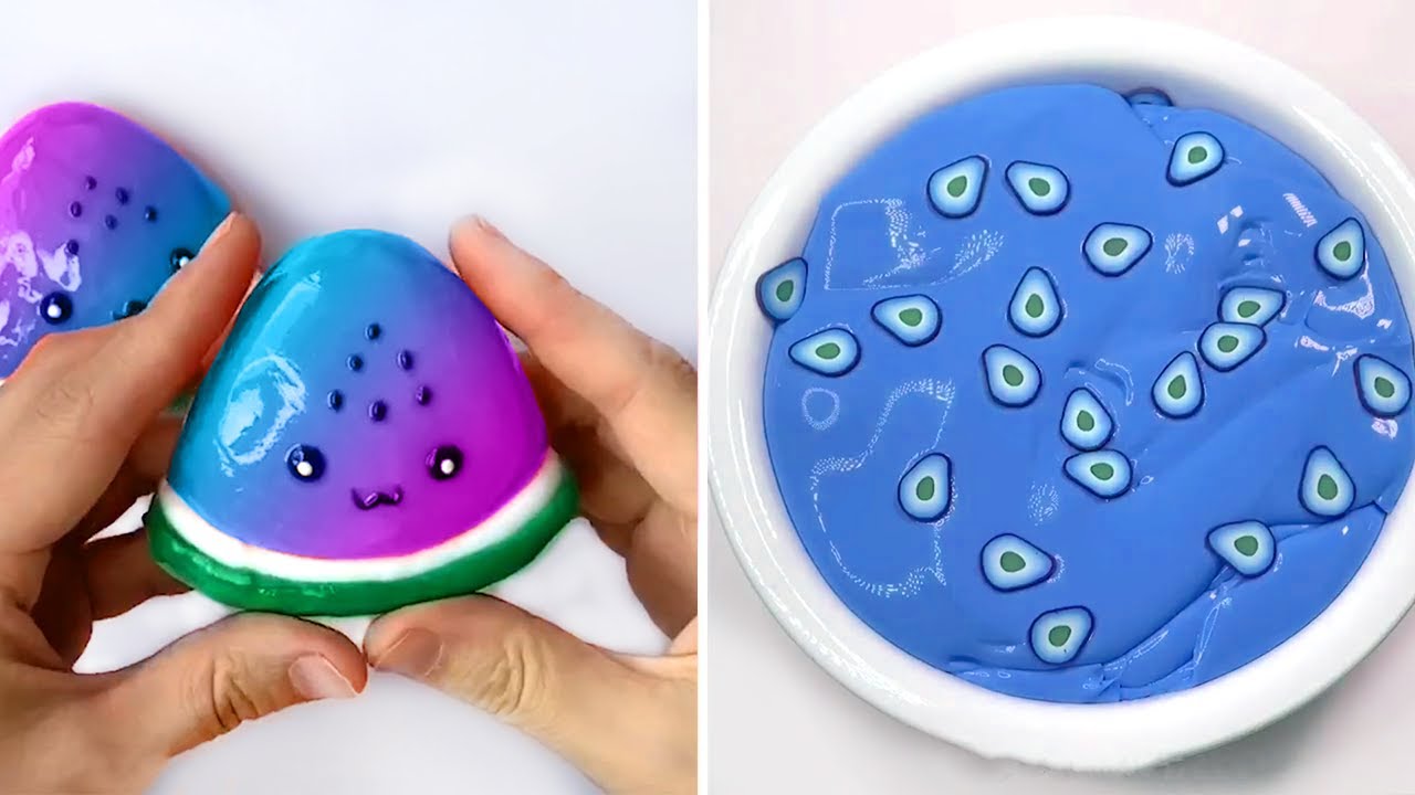 24 Hour of Relaxing Slime ASMR – Deep Relaxation Through Touch #235