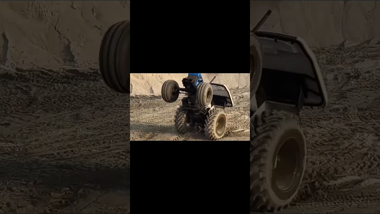 dangerous stunt on newholland 3630