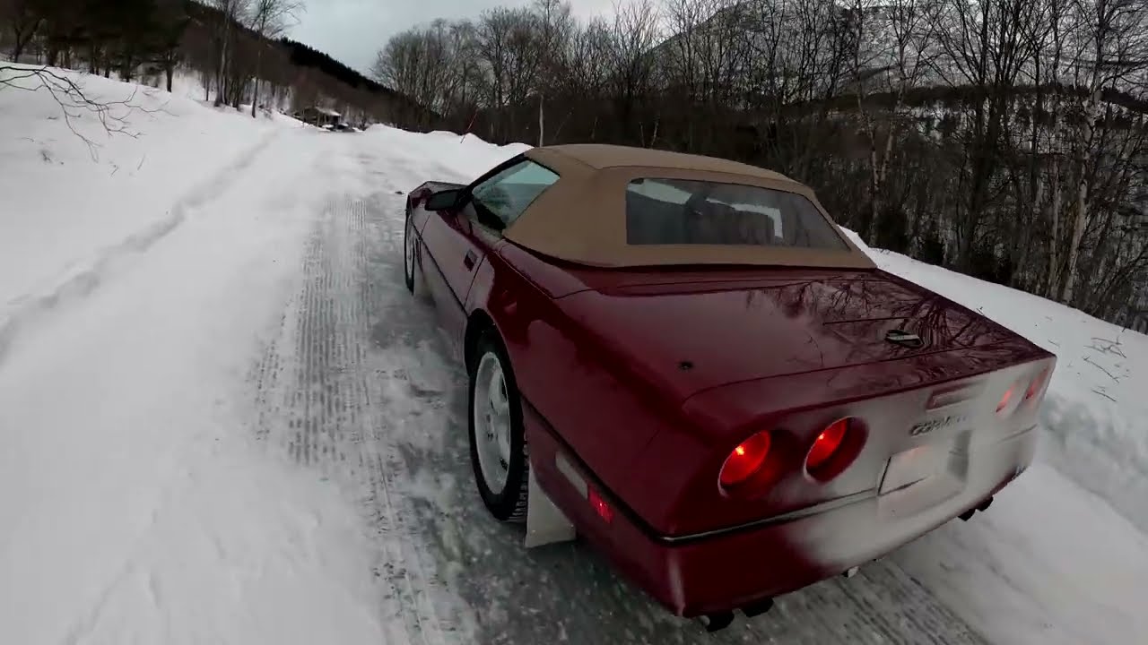 GOPRO 12 - TIMELAPSE - BEIARN - NORTHERN NORWAY - CORVETTE C4
