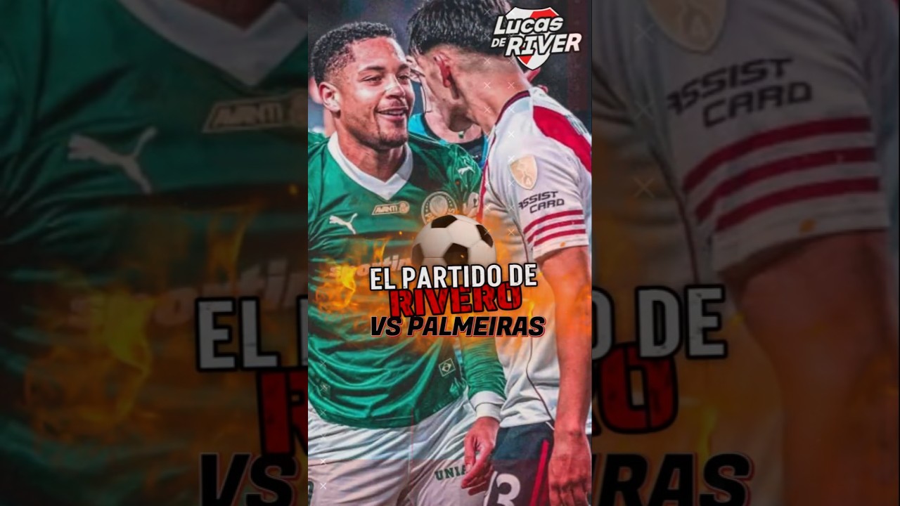 EL PARTIDO DE LAUTARO RIVERO 👏🏻 contra PALMEIRAS⚽  #riverplate #futbol