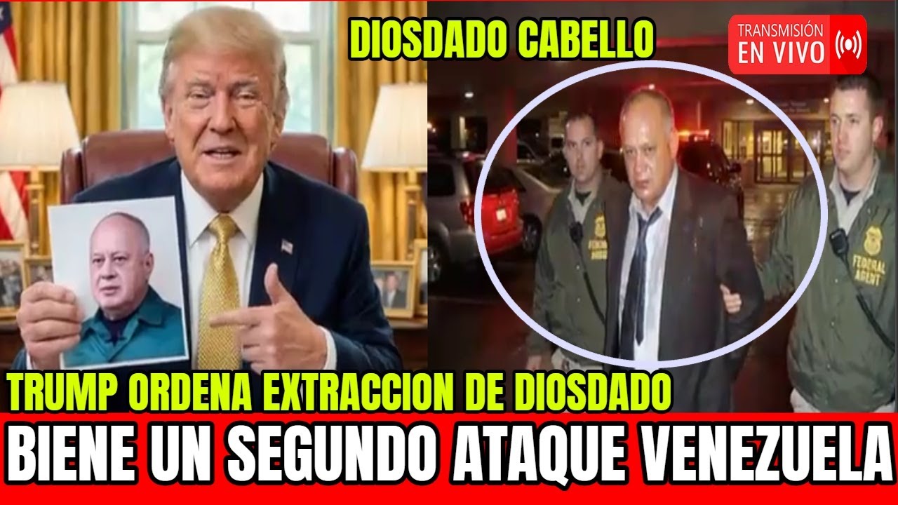 DIOSDADO CABELLO YA TIENE ORDEN DE ARRESTO🔴DELCY RODRIGUEZ BIENE SEGUNDO ATA-QU3🔴NOTICIAS VENEZUELA