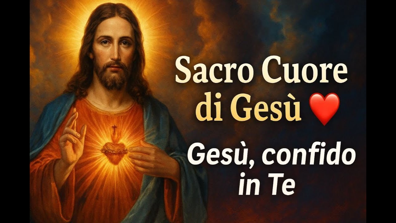 Preghiera al Sacro Cuore di Gesù ❤️