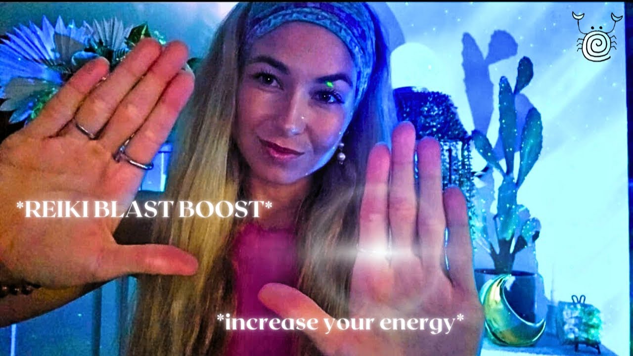 🙌🏼ASMR Reiki Blast Energy Boost Session🙌🏼 recharge your energy field | boost your mood and mindset ✨