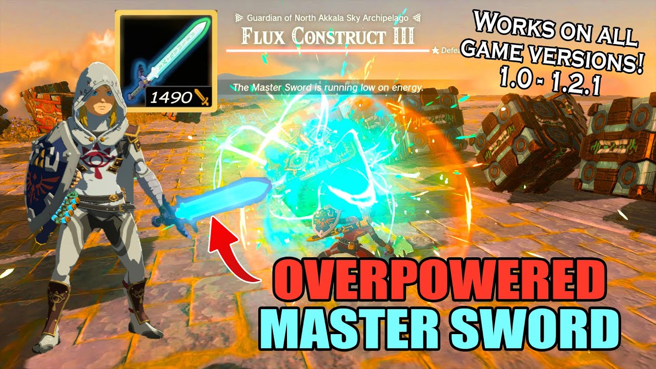 The MOST SHOCKING Discovery in Tears of the Kingdom! Unbreakable Master Sword and How to Make it