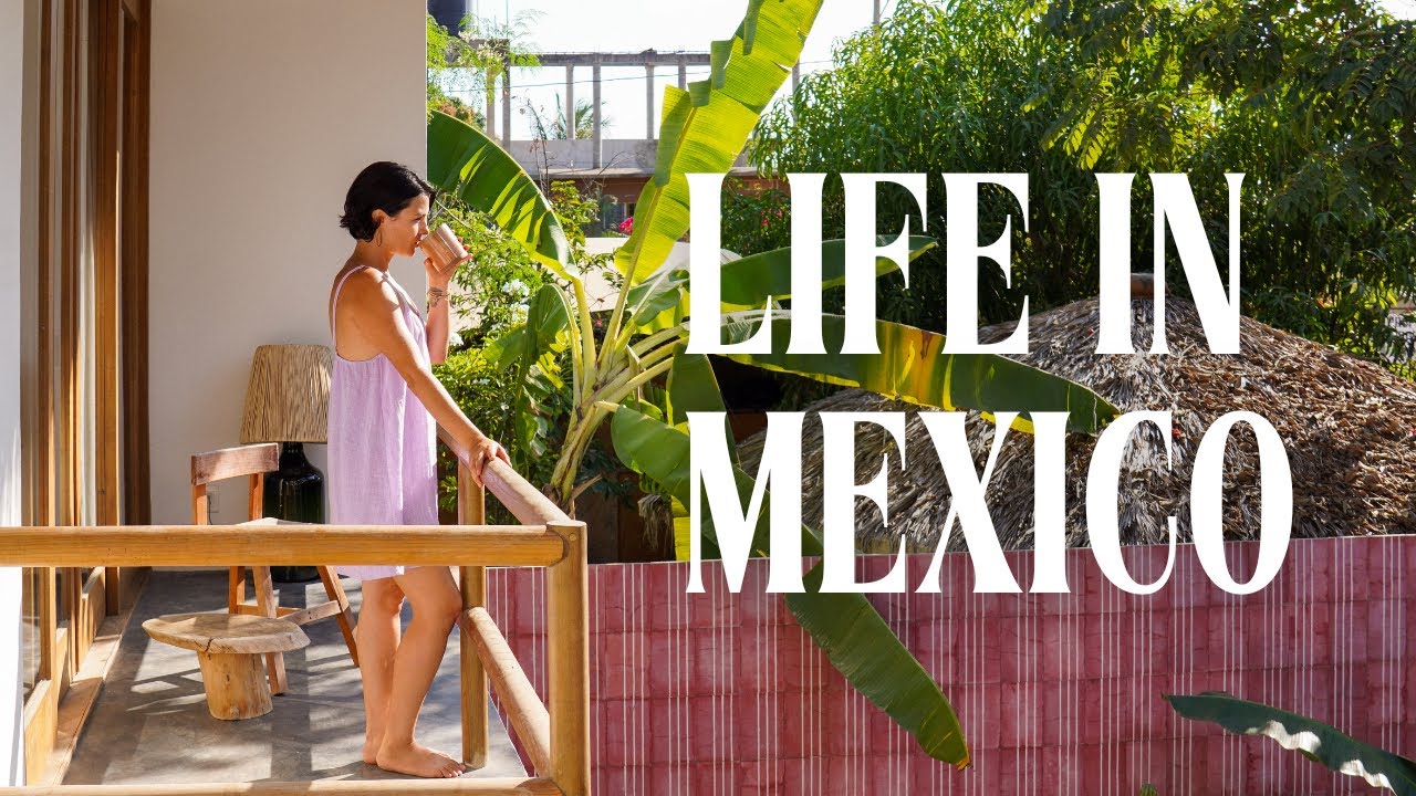 My beach life in Mexico 🇲🇽 A Puerto Escondido Vlog