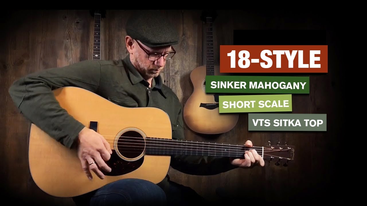 Martin 18-style Custom (Short Scale with Sinker Mahogany)