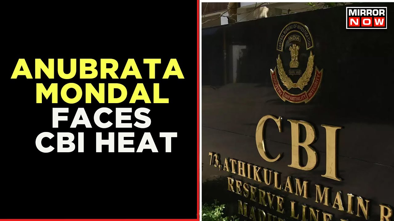 Cattle Smuggling Case | TMC Leader Anubrata Mondal Faces CBI Heat' CBI Conducts Fresh Searches
