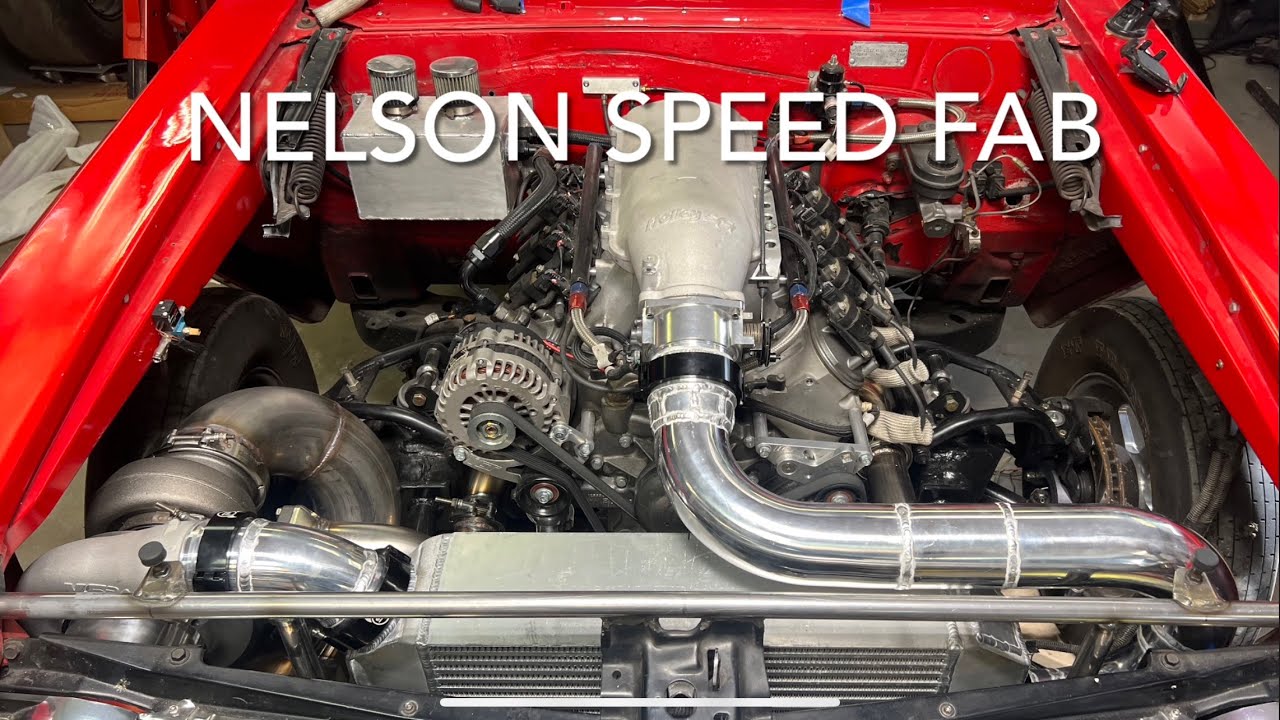 Part 1  ls turbo hot side fabrication 6.0 vs racing 85mm 1966 chevelle ss