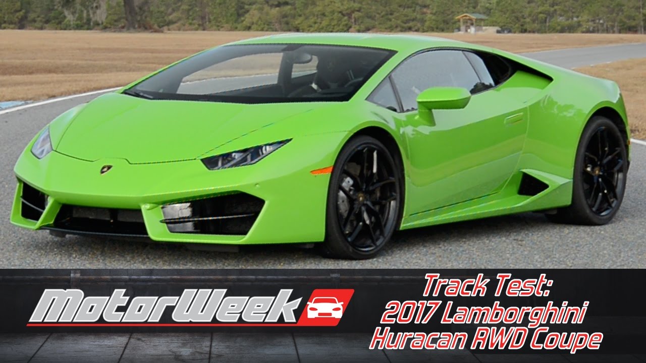 Тест на треке: Lamborghini Huracan RWD Coupe 2017 года — сила двух