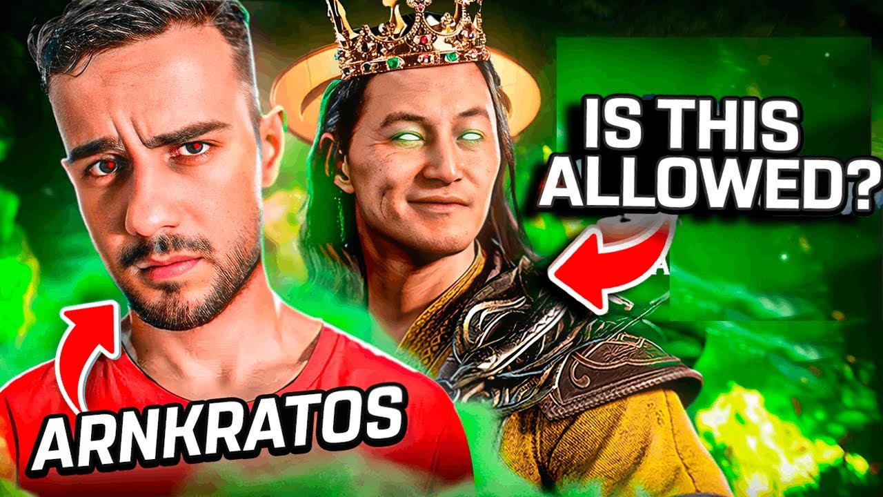 ARNKRATOS Shows What PEAK Shang Tsung Gameplay Looks Like🤯