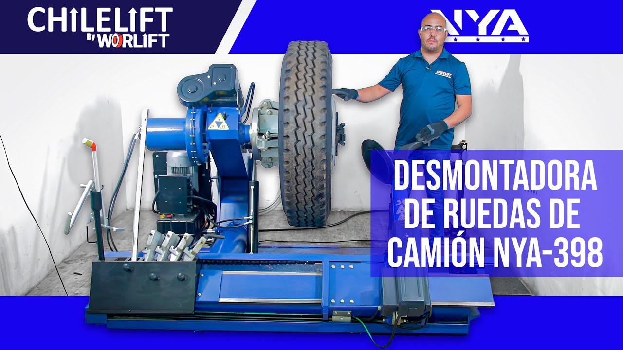 Te Presentamos la Desmontadora de Ruedas de Camión NYA 398