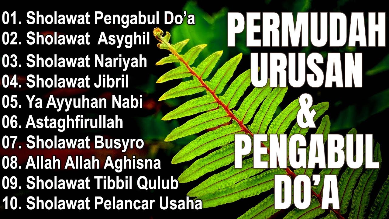 SHOLAWAT NABI TERBARU 2026 PALING BANYAK DICARI | FULL ALBUM | SHOLAWAT JIBRIL PENARIK REZEKI,BUSYRO