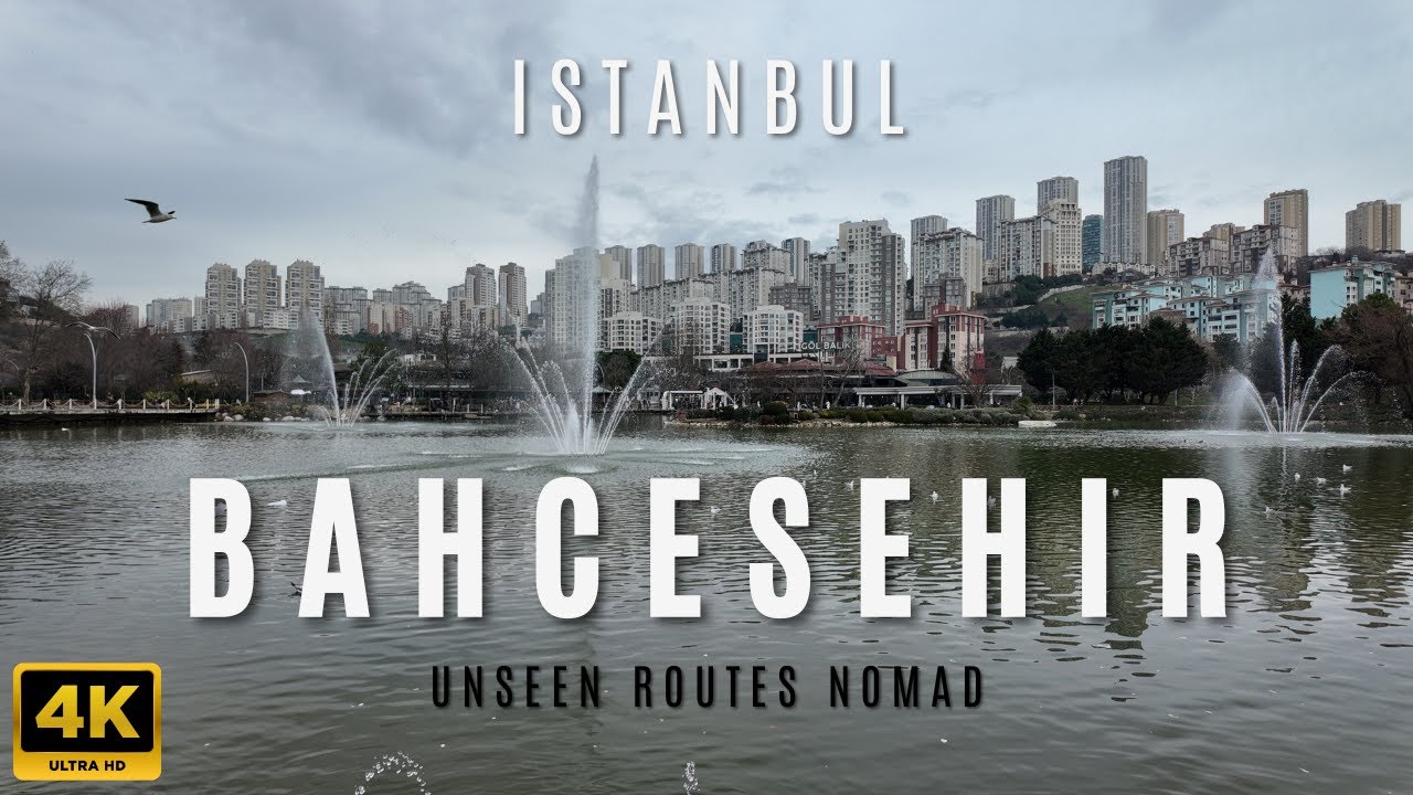IS THIS REALLY ISTANBUL? 😲 | Bahcesehir Lake Park Walking Tour 2026