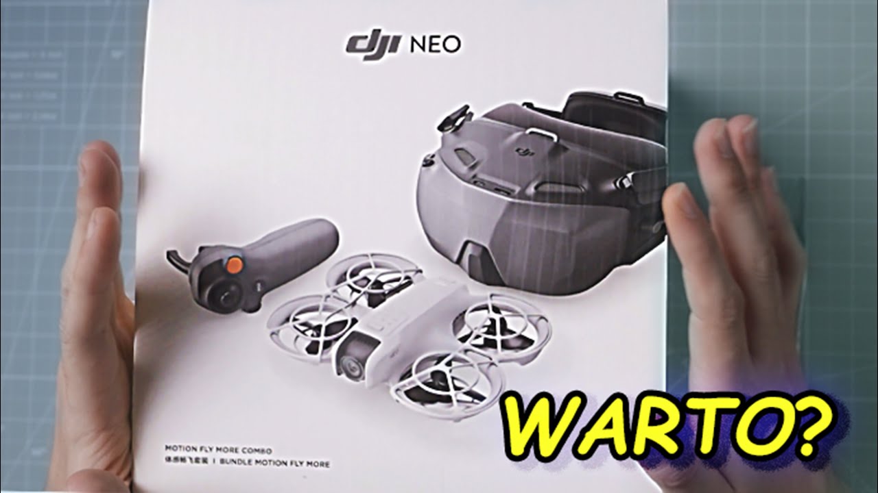 UNBOXING DJI Neo Motion Fly More Combo – na pierwszego drona FPV!?!