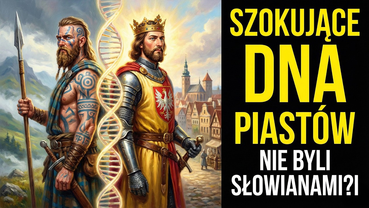 PIASTOWIE TO NIE SŁOWIANIE?! Wyniki DNA Wstrząsnęły Historią! Historia Polski | Piktowie | Sensacja
